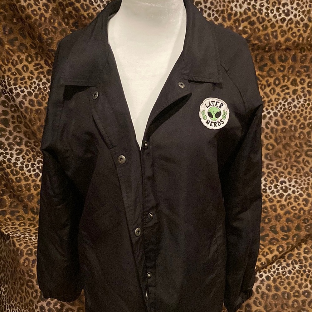 Jack Vanek “Later Nerds” windbreaker Jacket M!